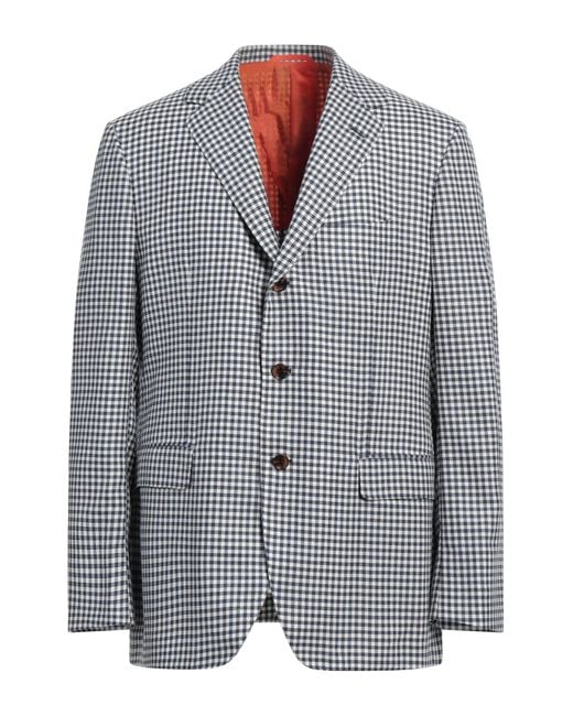 Sartorio Napoli Gray Blazer Virgin Wool for men