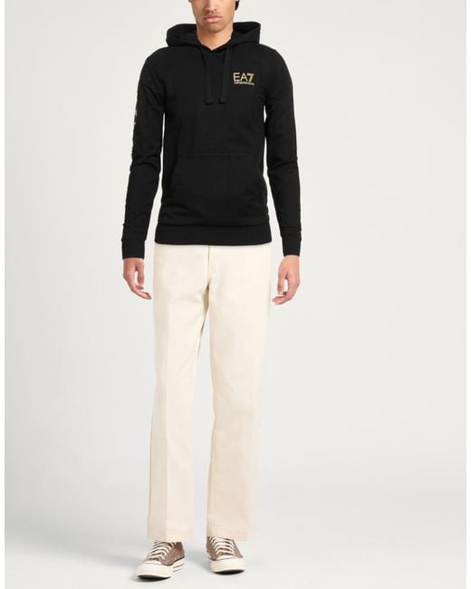 EA7 Black Sweatshirts for men