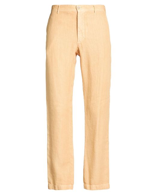 120% Lino Natural Pants for men