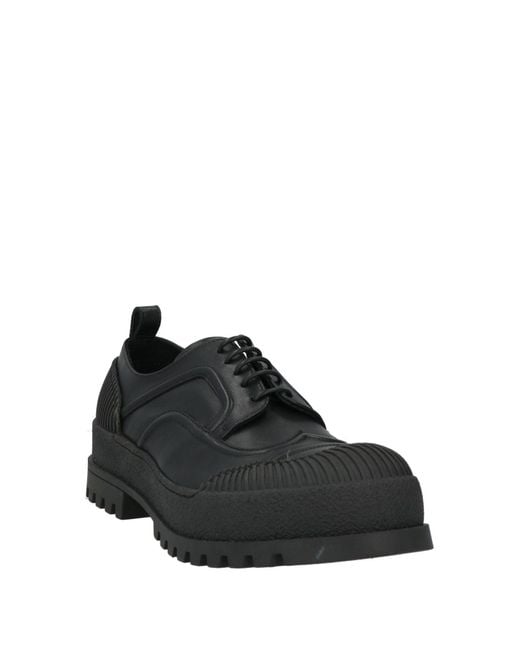 MICH SIMON Schnürschuh in Black für Herren