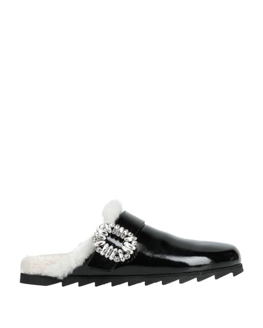 Roger Vivier Black Mules & Clogs