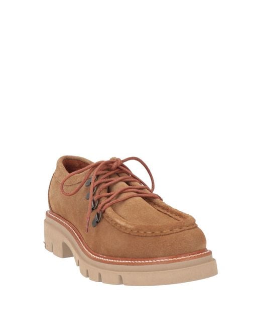 Nila & Nila Brown Lace-Up Shoes