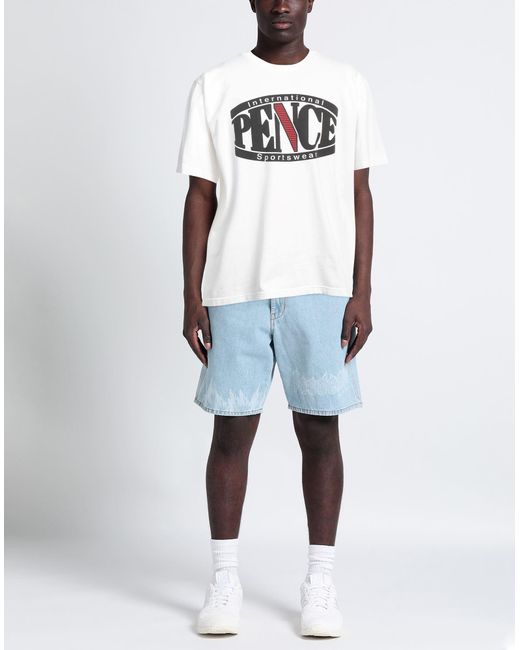 Pence White T-shirt for men