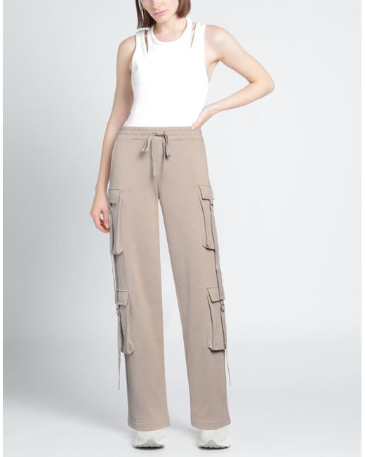 Blumarine Natural Pants Cotton