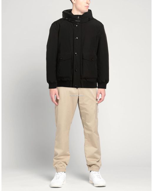 Woolrich Black Puffer for men