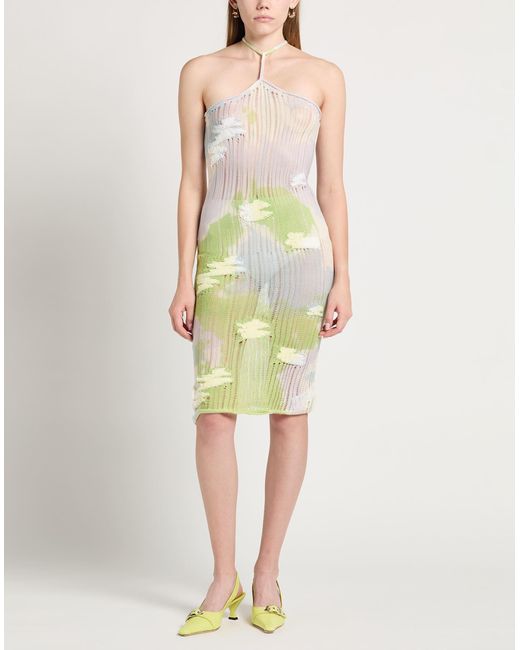 Dondup White Midi Dress