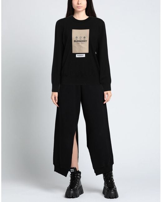 Pullover Burberry de color Black