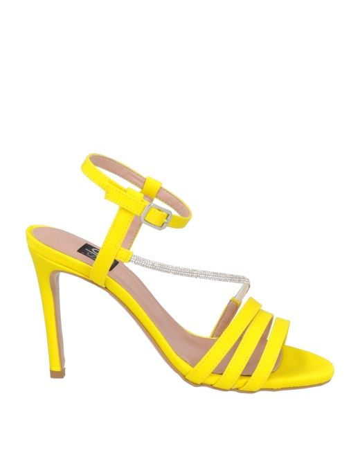 Islo Isabella Lorusso Yellow Sandals Textile Fibers