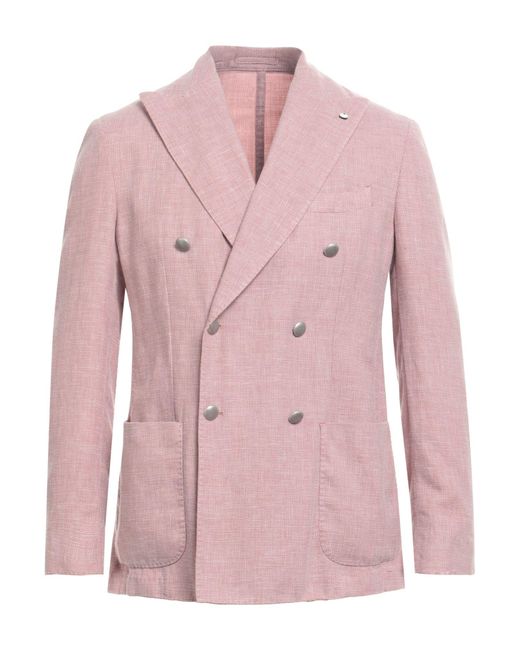 L.b.m. 1911 Pink Blazer for men