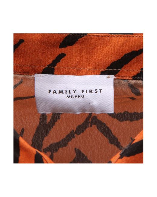 FAMILY FIRST Hemd in Orange für Herren