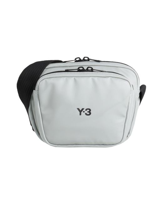 Y-3 Gray Cross-body Bag for men