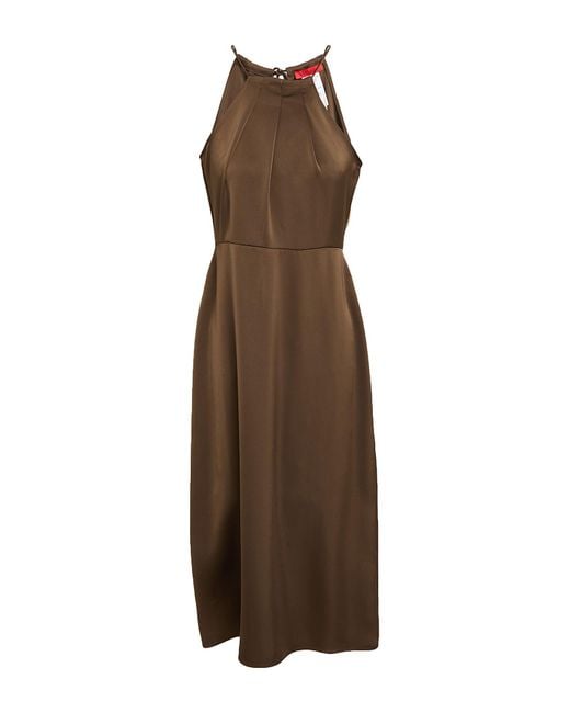 MAX&Co. Brown Midi Dress