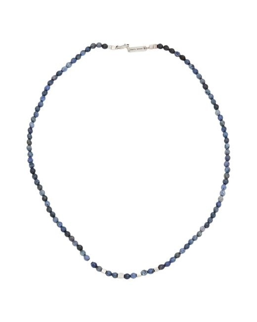 Isabel Marant Metallic Slate Necklace Plastic, Metal