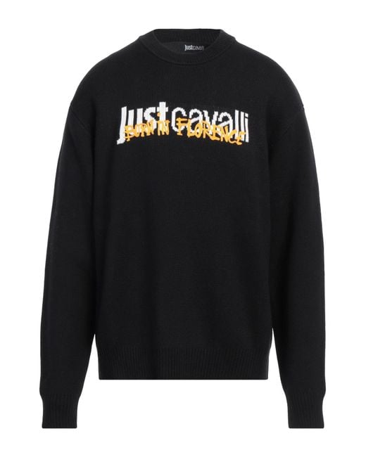 Pullover Just Cavalli de hombre de color Black