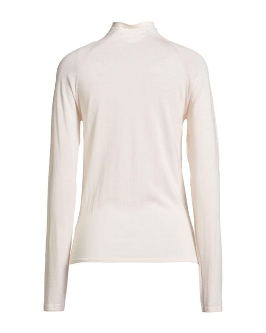 The Row White Ivory Turtleneck Wool