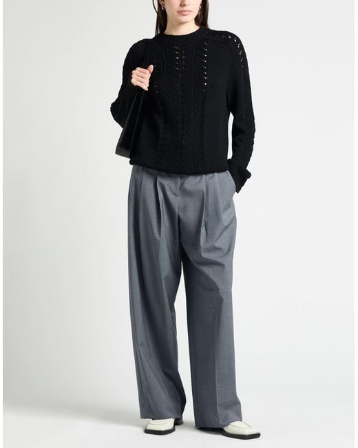 Alberta Ferretti Black Sweater Virgin Wool