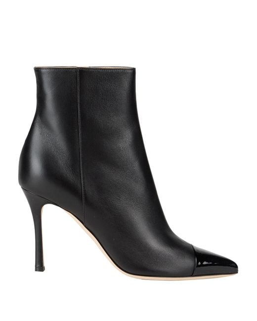 Sergio Rossi Black Ankle Boots