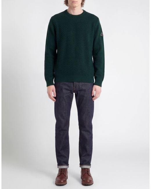 Roy Rogers Green Dark Sweater Wool, Viscose, Polyamide, Cashmere for men