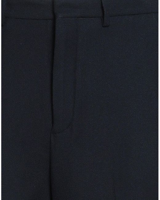 Paura Blue Midnight Pants Virgin Wool, Cashmere, Elastane for men