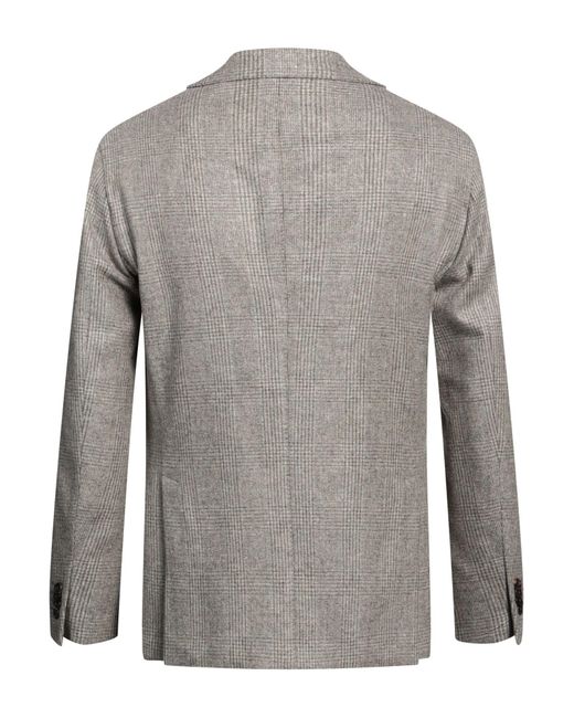 Boglioli Gray Blazer for men