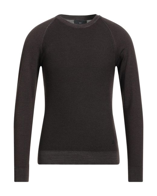 Liu Jo Black Dark Sweater Wool for men