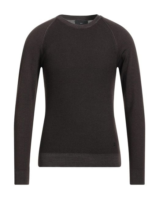 Liu Jo Black Dark Sweater Wool for men