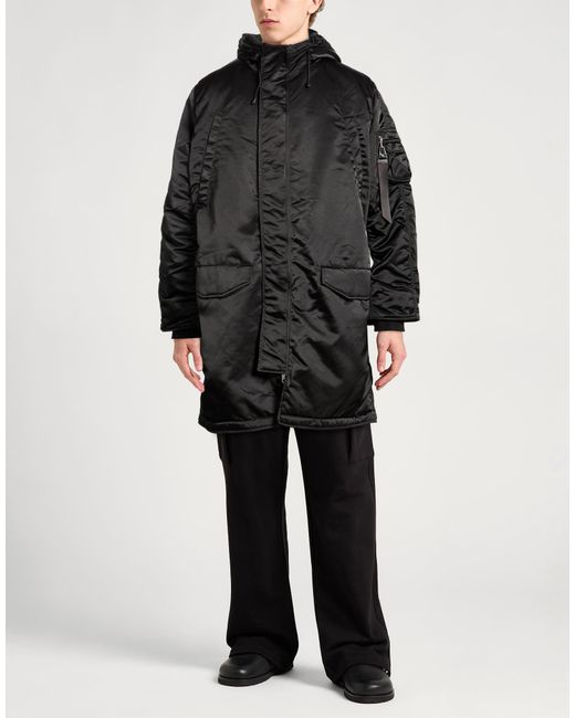 Alpha Industries Black Coat for men
