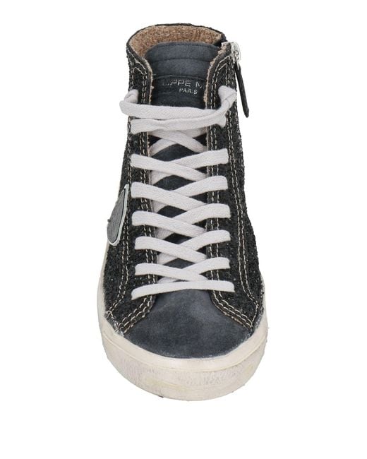 Philippe Model Black Trainers