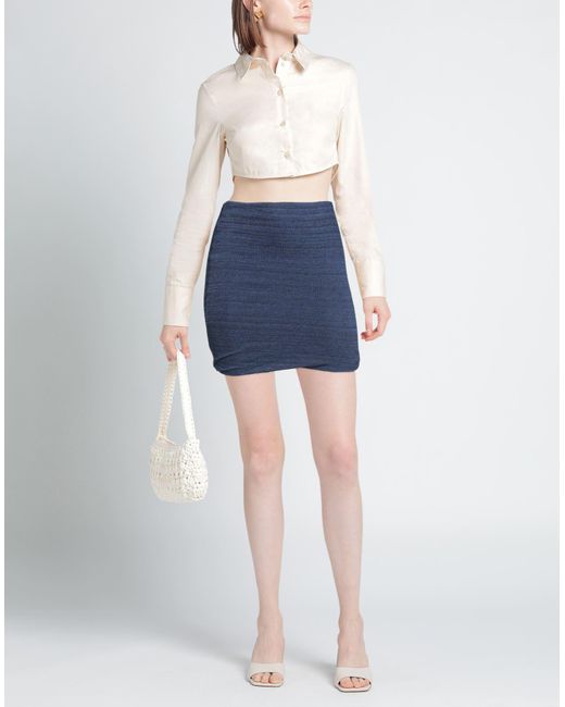 Isabel Marant Blue Mini Skirt