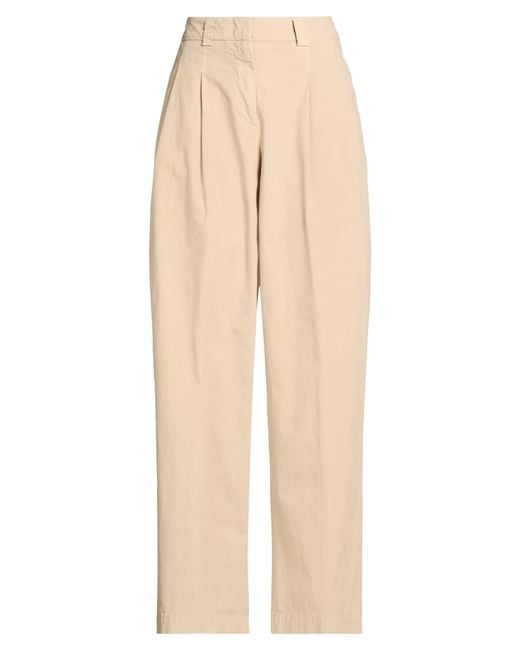 Peserico Natural Pants Cotton, Elastane
