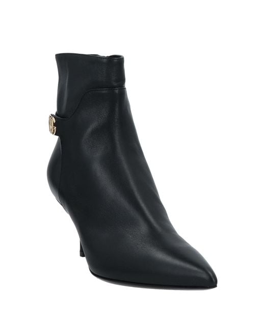 Dolce & Gabbana Black Ankle Boots