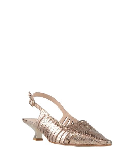 Zinda Natural Pumps Leather