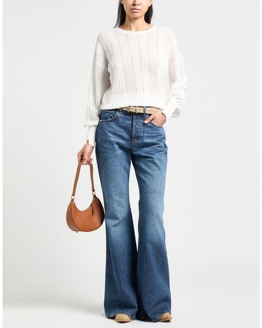 Pullover High de color White