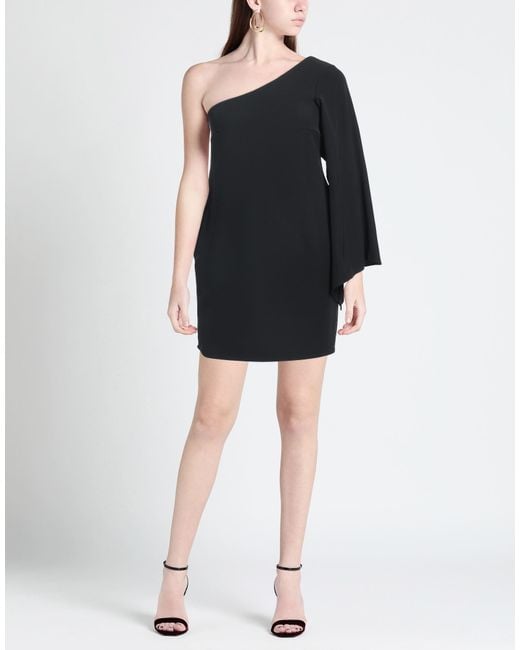 LE SARTE DEL SOLE Blue Mini Dress Polyester, Elastane
