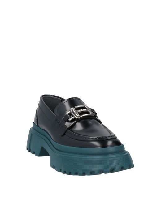 Mocassins Hogan en coloris Black