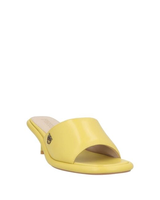 Pinko Yellow Sandals