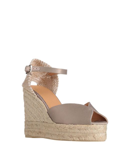 Castaner Natural Sand Espadrilles Textile Fibers
