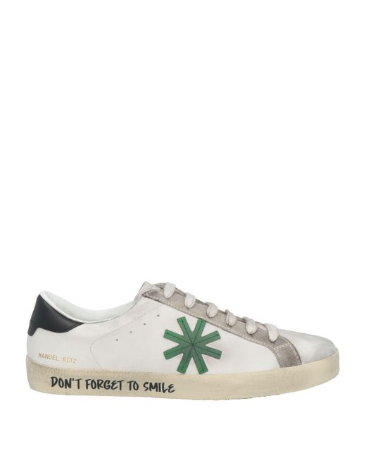 Manuel Ritz White Trainers for men