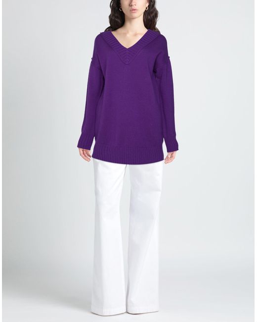 Pullover Sportmax de color Purple