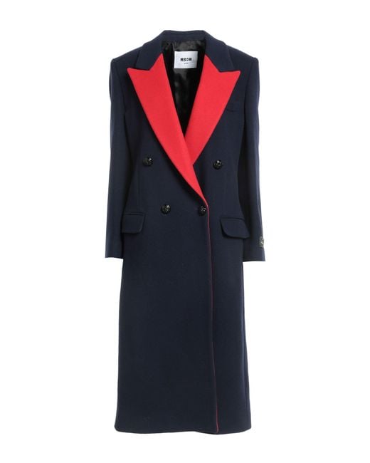 Cappotto di MSGM in Blue