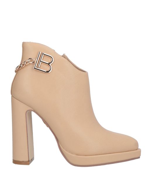 Laura Biagiotti Natural Ankle Boots