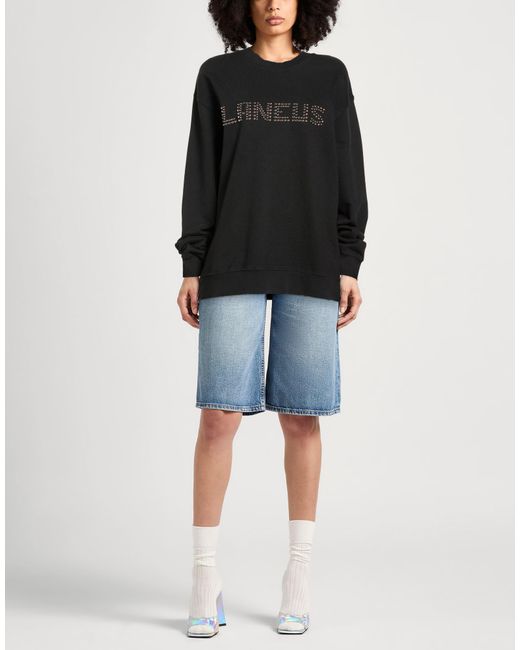Laneus Black Sweatshirt