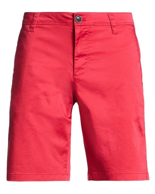 ARMANI EXCHANGE Red Shorts & Bermuda Shorts for men