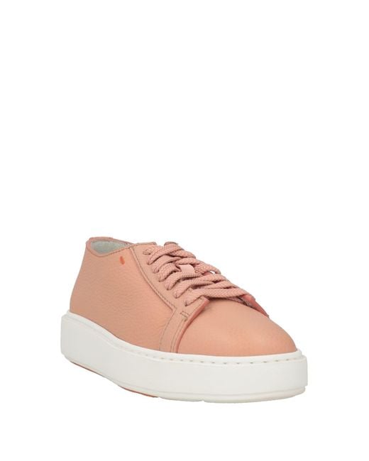 Santoni Pink Trainers