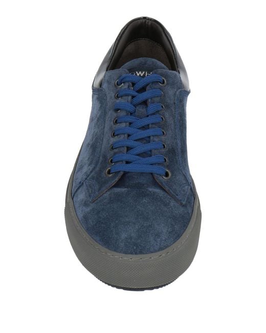 Lo.white Blue Trainers for men