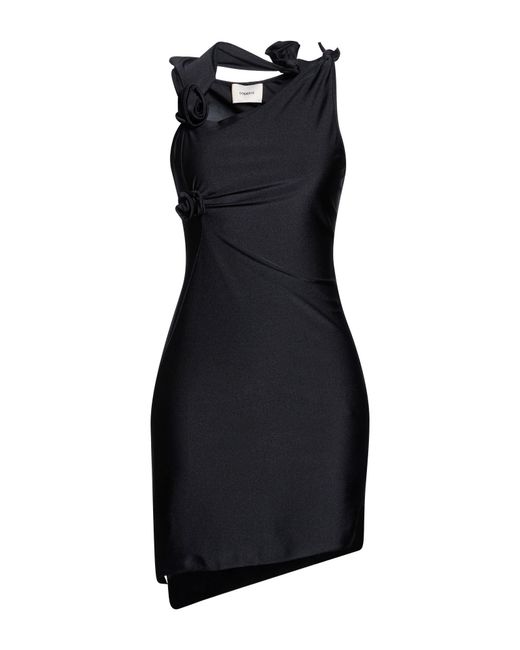 Coperni Black Mini Dress Polyamide, Elastane
