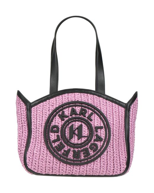 Borsa A Mano di Karl Lagerfeld in Pink