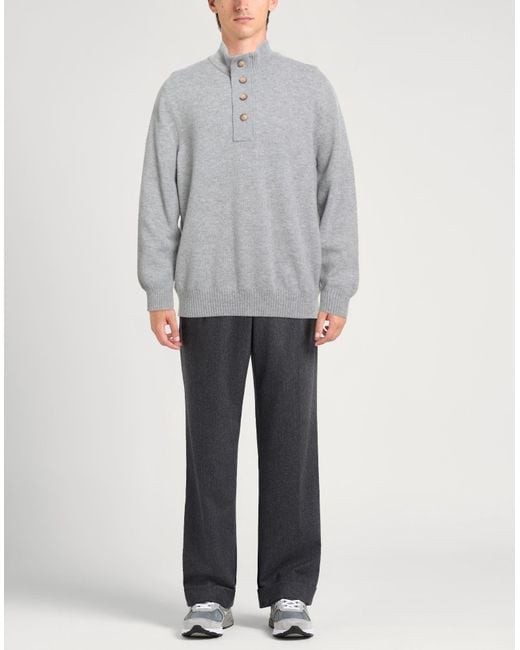 Gran Sasso Gray Turtleneck for men