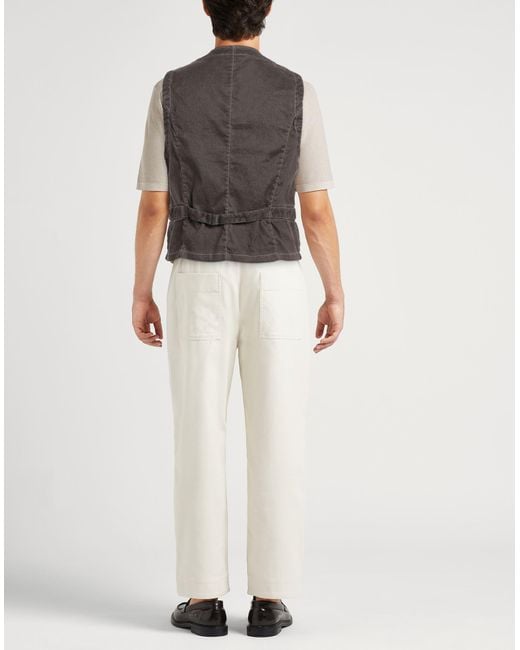 Chaleco sartorial Messagerie de hombre de color Gray