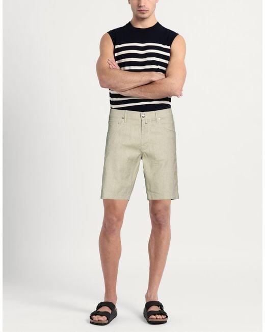 Jacob Cohen Natural Denim Shorts for men